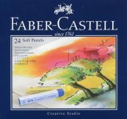 Pastele suche 24 kolory Creative Studio. Wydawca: Faber Castell. Dadada.pl Opakowanie Pastele suche 24 kolory Creative Studio