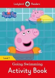 Okładka książki Peppa Pig Going Swimming Activity Book Ladybird Readers Level 1