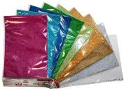 Opakowanie Pianka dekoracyjna Gimboo Eva z klejem brokatowa mix kolorów 25 sztuk