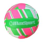Piłka siatkowa Max Sport różowo-zielona. Wydawca: Artyk. Dadada.pl Opakowanie Piłka siatkowa Max Sport różowo-zielona