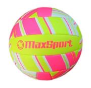 Piłka siatkowa Max Sport różowo-zółta. Wydawca: Artyk. Dadada.pl Opakowanie Piłka siatkowa Max Sport różowo-zółta