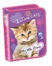 Opakowanie Piórnik dwuklapkowy B.W. My Little Friend Kot