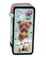 Opakowanie Piórnik podwójny wyposażenie My Little Friend Pies