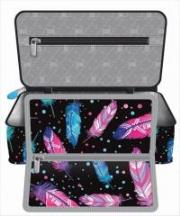 Okładka książki Piórnik saszetka z wewnętrzną klapką Feathes