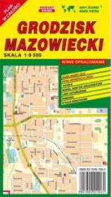 Plan miasta Grodzisk Mazowiecki. Wydawca: WYDAWNICTWO KARTOGRAFICZNE PIĘTKA. Dadada.pl Opakowanie Plan miasta Grodzisk Mazowiecki