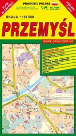 Plan miasta Przemyśl. Wydawca: WYDAWNICTWO KARTOGRAFICZNE PIĘTKA. Dadada.pl Opakowanie Plan miasta Przemyśl