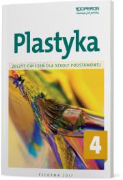 Plastyka 4 Zeszyt ćwiczeń. Autor: Piotr Florianowicz. Dadada.pl Okładka książki Plastyka 4 Zeszyt ćwiczeń