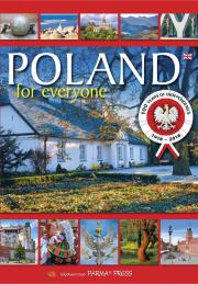Poland for everyone. Autor: Parma Bogna, Rudziński Grzegorz, Grunwald-Kopeć Renata. Dadada.pl Okładka książki Poland for everyone