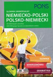 Okładka książki PONS Słownik uniwersalny niemiecko-polski polsko-niemiecki