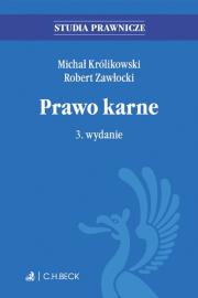 Prawo karne. Autor: Królikowski Michał, Zawłocki Robert. Dadada.pl Okładka książki Prawo karne