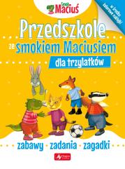 Okładka książki Przedszkole ze Smokiem Maciusiem dla trzylatków