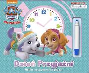 Okładka książki 'Psi Patrol. Napisz to... która godzina?  Dzień przyjaźni'