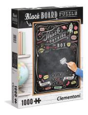 Puzzle 1000 Black Board. Wydawca: Clementoni. Dadada.pl Opakowanie Puzzle 1000 Black Board