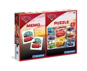 Opakowanie Puzzle 60 + Memo Auta