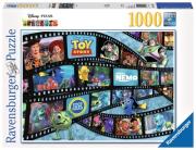 Puzzle Kadry z filmów Pixar 1000. Wydawca: Ravensburger. Dadada.pl Opakowanie Puzzle Kadry z filmów Pixar 1000