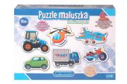 Puzzle maluszka - Pojazdy. Wydawca: Artyk. Dadada.pl Opakowanie Puzzle maluszka - Pojazdy