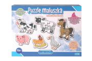 Puzzle maluszka - Zwierzaki na farmie. Wydawca: Artyk. Dadada.pl Opakowanie Puzzle maluszka - Zwierzaki na farmie