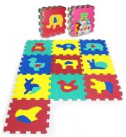 Opakowanie Puzzle piankowe 10 elementów Zwierzęta