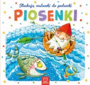 Słuchają maluszki do poduszki. Piosenki. Autor: Opracowanie zbiorowe. Dadada.pl Okładka książki Słuchają maluszki do poduszki. Piosenki