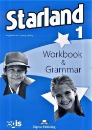 Starland 1 WB & Grammar w.2018 EXPRESS PUBLISHING. Autor: Evans Virginia, Dooley Jenny. Dadada.pl Okładka książki Starland 1 WB & Grammar w.2018 EXPRESS PUBLISHING
