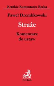 Okładka książki Straże Komentarz do ustaw