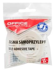 Taśma samoprzylepna zawieszka 19mmx33m transparentna 48 sztuk. Wydawca: Office Products. Dadada.pl Opakowanie Taśma samoprzylepna zawieszka 19mmx33m transparentna 48 sztuk