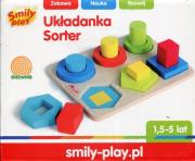 Układanka sorter. Autor: Smily Play. Dadada.pl Okładka książki Układanka sorter