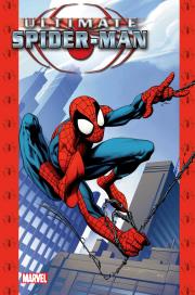 Ultimate Spider-Man T.1. Autor: Brian Michael Bendis, Mark Bagley. Dadada.pl Okładka książki Ultimate Spider-Man T.1