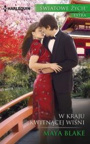 W kraju kwitnącej wiśni. Autor: Blake Maya. Dadada.pl Okładka książki W kraju kwitnącej wiśni