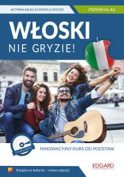 Włoski nie gryzie! Nowa edycja. Autor: Anna Wieczorek. Dadada.pl Okładka książki Włoski nie gryzie! Nowa edycja