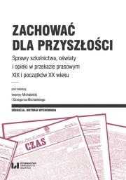 Okładka książki Zachować dla przyszłości