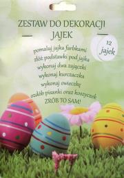 Opakowanie Zestaw do dekoracji jajek Wielkanoc