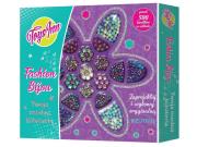 Okładka książki Zestaw koralików fioletowy kwiat