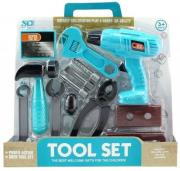 Opakowanie Zestaw narzędzi z wiertarką