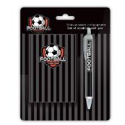 Opakowanie Zestaw pamiętnik z długopisem Football