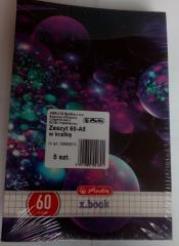 Opakowanie Zeszyt A5/60k kratka Abstract (5szt)