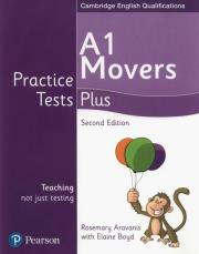 A1 Movers Practice Tests Plus. Autor: Rosemary Aravanis, Boyd Elaine. Dadada.pl Okładka książki A1 Movers Practice Tests Plus
