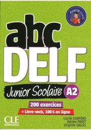 ABC DELF A2 junior scolaire książka + DVD + zawartość online 2ed. Autor: Chapiro Lucile, Payet Adrien, Salles Virginie. Dadada.pl Okładka książki ABC DELF A2 junior scolaire książka + DVD + zawartość online 2ed