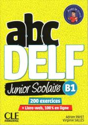 ABC DELF B1 junior scolaire książka + DVD + zawartość online 2ed. Autor: Payet Adrien, Salles Virginie. Dadada.pl Okładka książki ABC DELF B1 junior scolaire książka + DVD + zawartość online 2ed