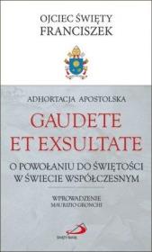 Okładka książki Adhortacja Apostolska Gaudete et exsultate