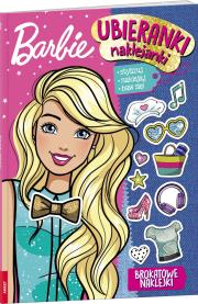Barbie. Ubieranki, naklejanki. Autor: praca zbirowa. Dadada.pl Okładka książki Barbie. Ubieranki, naklejanki