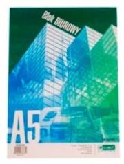 Opakowanie Blok biurowy A5/50 arkuszy kratka D.RECT