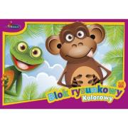 Opakowanie Blok rysunkowy kolorowy A3 Rexus 16 kartek 5 sztuk