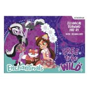 Opakowanie Blok techniczny A4 10 kartek Enchantimals 20 sztuk