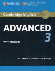 Opakowanie Cambridge English Advanced 3 with answers