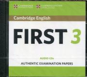 Opakowanie Cambridge English First 3 CD-Audio