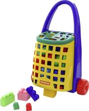 Opakowanie Ciekawa taczka + klocki Olbrzym 36 el.