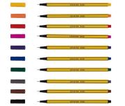 Opakowanie Cienkopis D400 komplet 10 kolorów