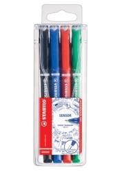 Opakowanie Cienkopis Sensor 0,3 mm 4 kolory STABILO