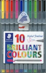 Opakowanie Cienkopis Triplus 0,3 mm 10 kolorów